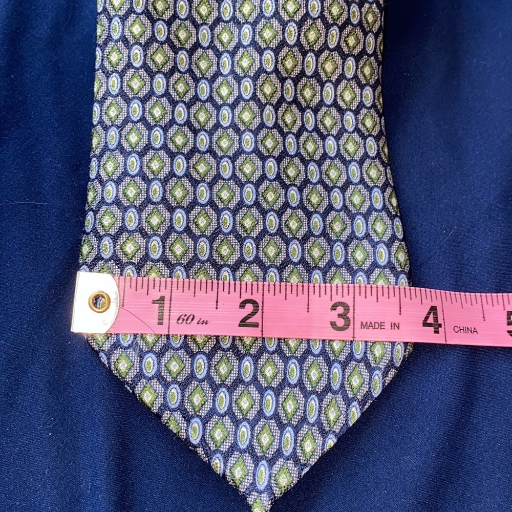 Structure silk tie - Picture 2 of 3